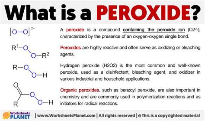 Does peroxide tarnish metal?