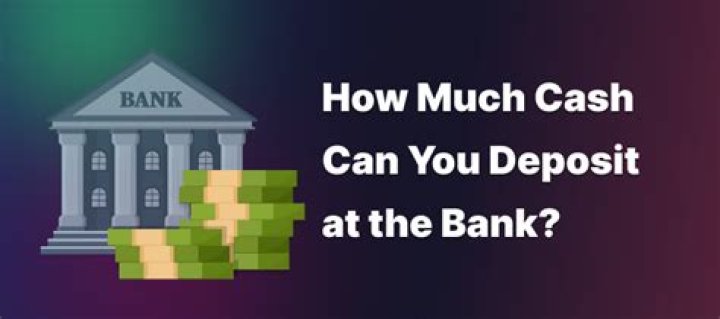How much cash can you take out of the bank at one time?