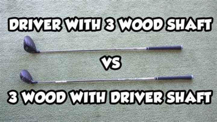 Should driver and 3 wood have same shaft?