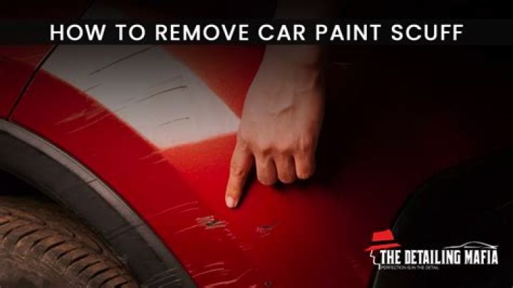What home remedy will remove paint from car?