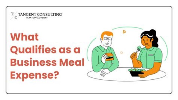What qualifies as a business meal expense?