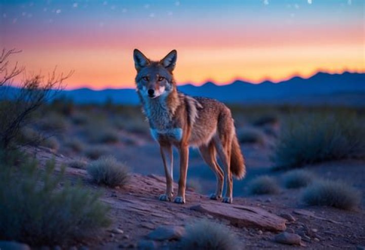 What time of day are coyotes most active?