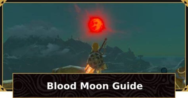 What triggers a blood Moon Botw?