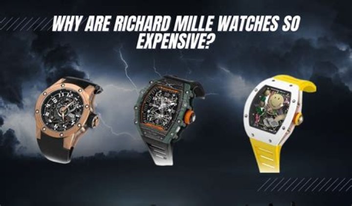 Which is more expensive Patek Philippe vs Richard Mille?