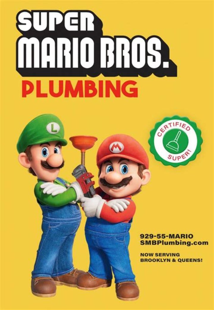 Why is Mario a plumber?